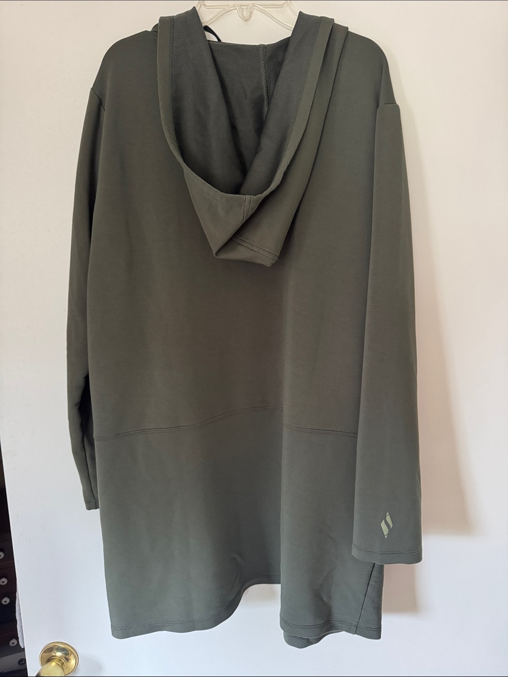 Skechers Olive Open-Front Hooded Utility Jacket - Picture 3 of 3